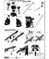 HG Dom Test Type English Manual & Color Guide (The Origin) High Grade Bandai