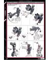 PG 1/60 Unicorn Gundam 02 Banshee Norn English Manual & Color Guide