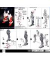 RG Gundam Astray Red Frame English Manual & Color Guide
