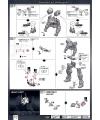 RG Gundam Astray Red Frame English Manual & Color Guide