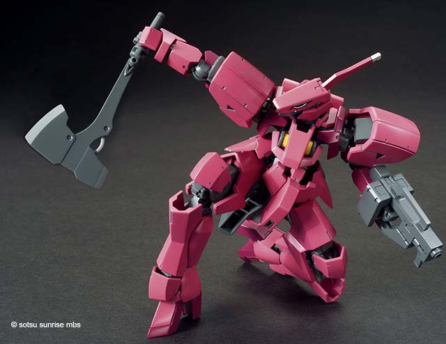 HG Ryusei-go (Graze Custom II) English Manual & Color Guide 1/144 High Grade Bandai Hobby Gundam Iron Blooded Orphans