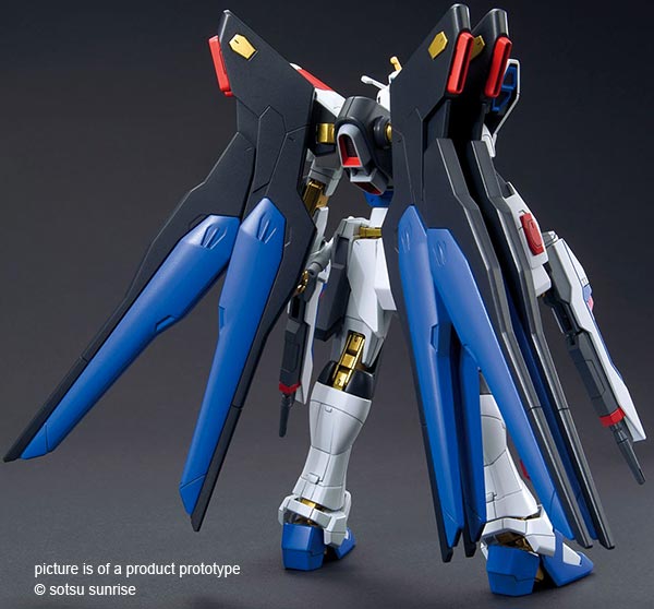 HG ZGMF-X20A Strike Freedom Gundam English Color Guide & Paint Conversion Bandai from Gundam Seed
