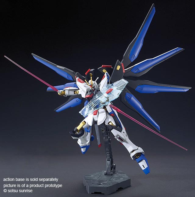 HG ZGMF-X20A Strike Freedom Gundam English Color Guide & Paint Conversion Bandai from Gundam Seed