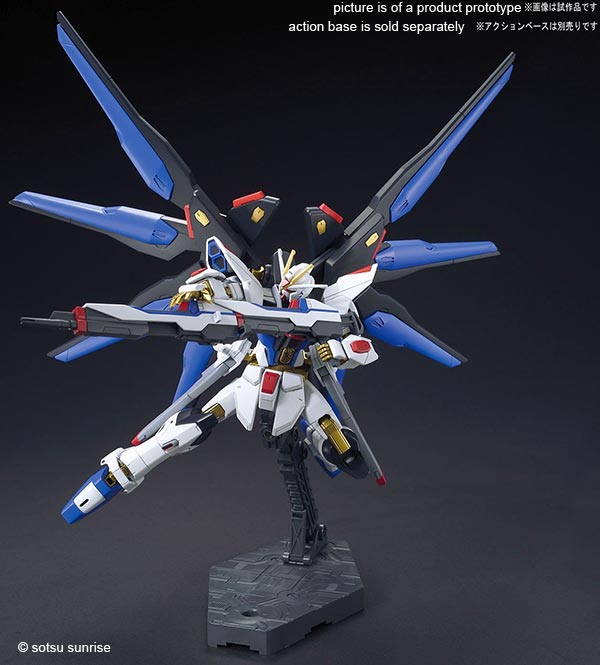HG ZGMF-X20A Strike Freedom Gundam English Color Guide & Paint Conversion Bandai from Gundam Seed