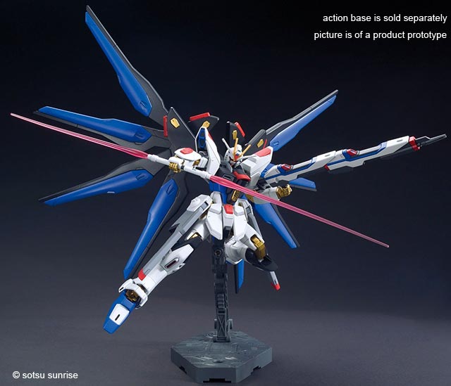 HG ZGMF-X20A Strike Freedom Gundam English Color Guide & Paint Conversion Bandai from Gundam Seed