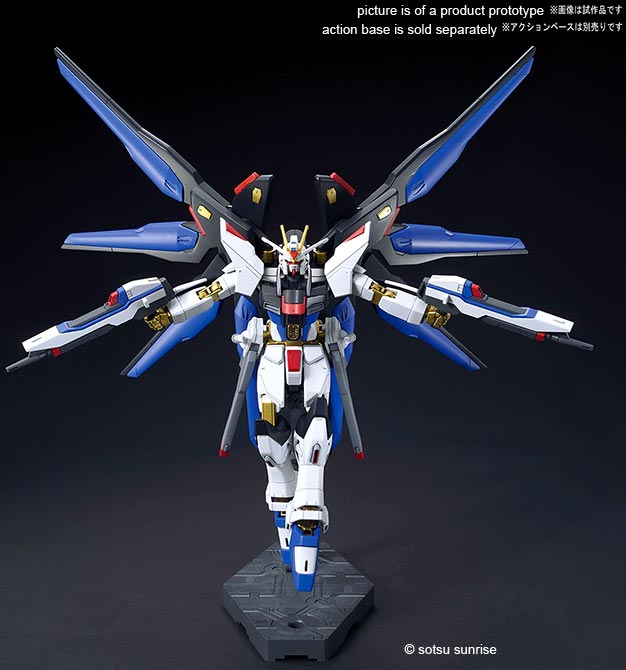 HG ZGMF-X20A Strike Freedom Gundam English Color Guide & Paint Conversion Bandai from Gundam Seed