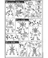 SD Gundam Barbatos DX English Manual & Color Guide Bandai BB Super Deformed