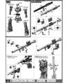 HG Zaku I (The Origin) English Manual & Color Guide (Denim/Slender version) 1/144 High Grade Bandai