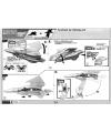 1/72 Draken III (Keith Aero Windermere Use) English Manual & Color Guide Macross Delta Bandai