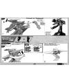 1/72 Draken III (Keith Aero Windermere Use) English Manual & Color Guide Macross Delta Bandai