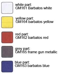 SD Gundam Barbatos DX English Manual & Color Guide Bandai BB Super Deformed