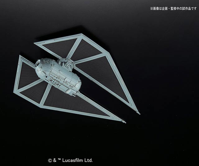 1/72 Tie Striker English Color Guide & Paint Conversion Star Wars Rogue One Bandai