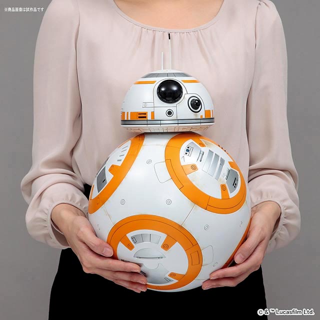 1/2 BB-8 StarWars Force Awakens Bandai English Manual, Color Guide & Paint Conversion