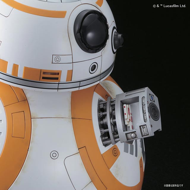1/2 BB-8 StarWars Force Awakens Bandai English Manual, Color Guide & Paint Conversion