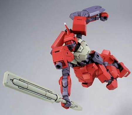 P-Bandai HG 1/144 Io-Frame Shiden Custom (Ryusei-Go) English Color Guide & Paint Conversion Gundam IBO Iron Blooded Orphans