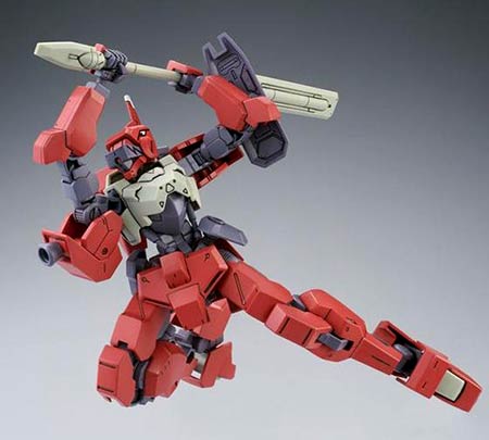 P-Bandai HG 1/144 Io-Frame Shiden Custom (Ryusei-Go) English Color Guide & Paint Conversion Gundam IBO Iron Blooded Orphans