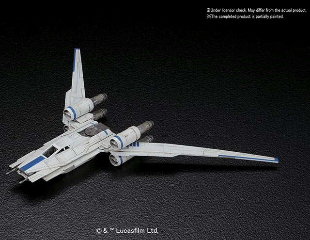 1/144 U-Wing Fighter & Tie Striker English Color Guide & Paint Conversion Bandai Star Wars Paint Conversion