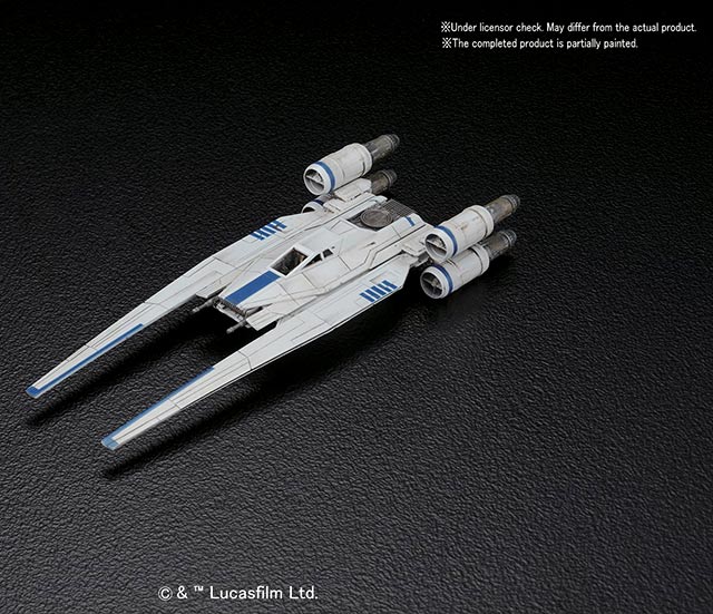 1/144 U-Wing Fighter & Tie Striker English Color Guide & Paint Conversion Bandai Star Wars Paint Conversion