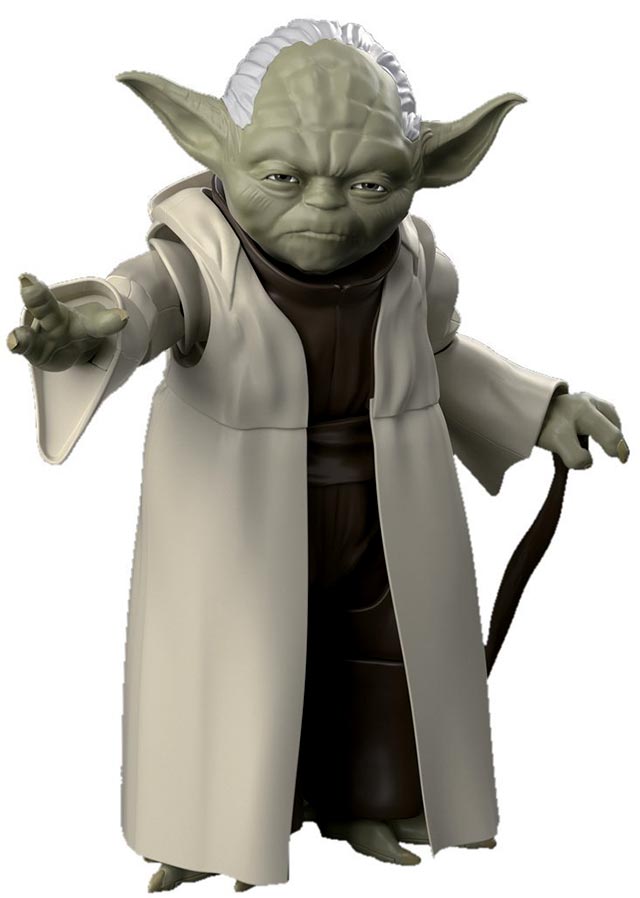 1/6 Yoda English Translation Manual & Color Guide Bandai Star Wars