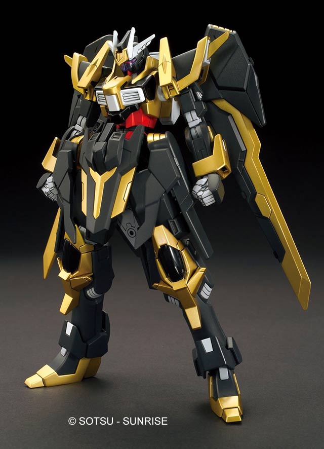 HG Gundam Schwarzritter Color Guide & Paint Conversion 1/144 High Grade by Bandai from Gundam Build Fighters.