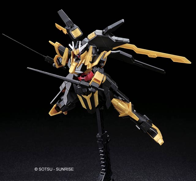 HG Gundam Schwarzritter Color Guide & Paint Conversion 1/144 High Grade by Bandai from Gundam Build Fighters.