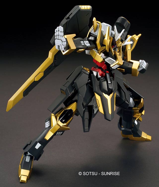 HG Gundam Schwarzritter Color Guide & Paint Conversion 1/144 High Grade by Bandai from Gundam Build Fighters.