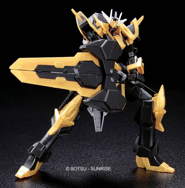 HG Gundam Schwarzritter Color Guide & Paint Conversion 1/144 High Grade by Bandai from Gundam Build Fighters.