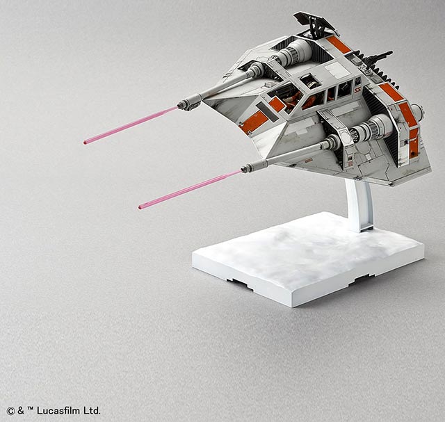1/48 & 1/144 Snowspeeder Star Wars Bandai Color Guide & Paint Conversion Translation