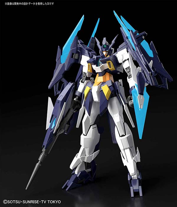 1/100 Master Grade MG Gundam AGE II Magnum English Color & Paint Conversion Chart