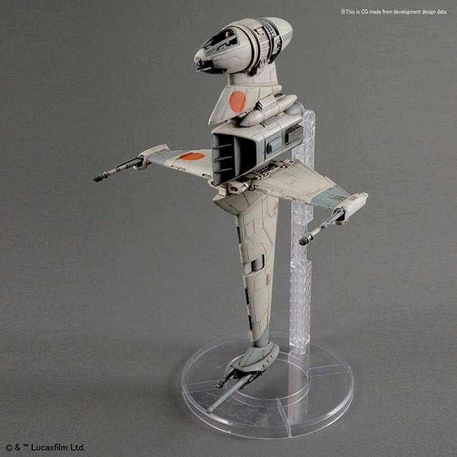 Bandai 1/72 B-Wing English Color Guide & Paint Conversion Chart
