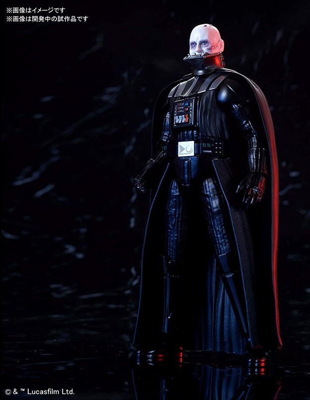 Bandai 1/12 Darth Vader (Star Wars Return of the Jedi) English Color Guide & Paint Conversion Chart