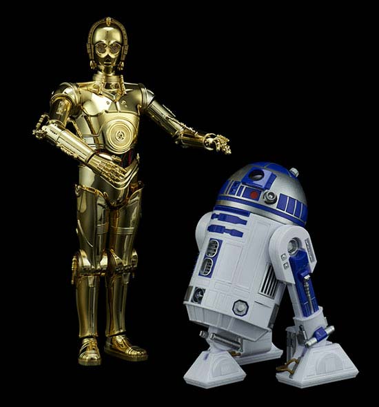 Bandai 1/12 C3-PO & R2-D2 (Star Wars: The Last Jedi) English Color Guide & Paint Conversion Chart