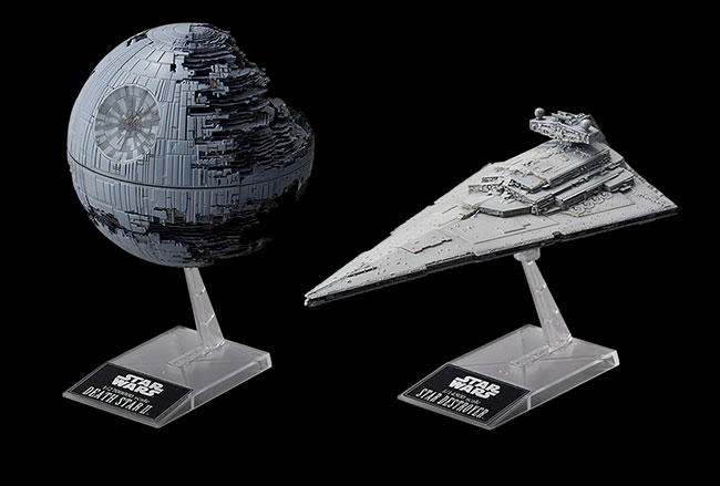 Bandai 1/2700000 Death Star II & 1/14500 Star Destroyer English Color Guide & Paint Conversion Chart
