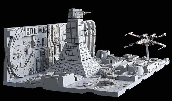Bandai Death Star Attack Set English Color Guide & Paint Conversion Chart