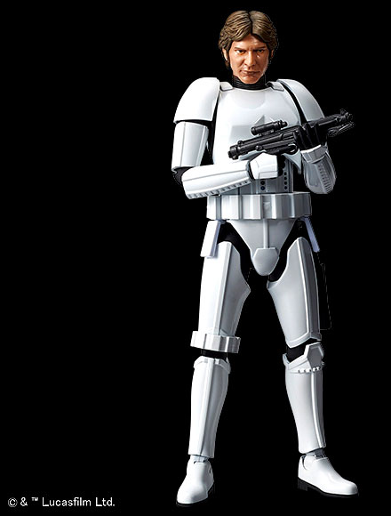 Bandai 1/12 Han Solo Stormtrooper Ver English Color Guide & Paint Conversion Chart