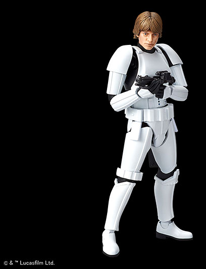 Bandai 1/12 Luke Skywalker Stormtrooper Ver English Color Guide & Paint Conversion Chart