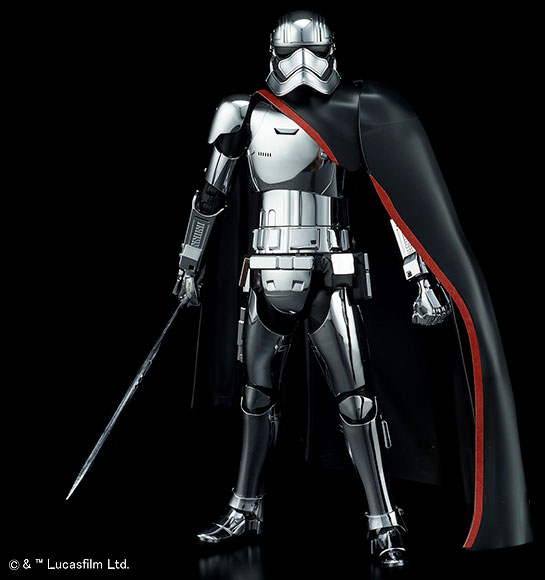 Bandai 1/12 Captain Phasma (Star Wars: The Last Jedi) English Color Guide & Paint Conversion Chart