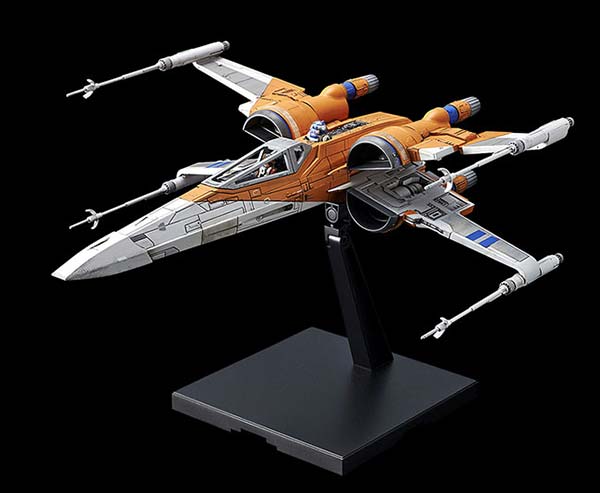 Bandai 1/72 Poe's X-Wing Fighter (Star Wars: The Rise of Skywalker) English Color Guide & Paint Conversion Chart