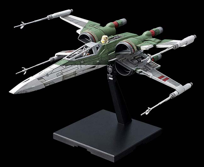 Bandai 1/72 X-Wing Fighter (Star Wars: The Rise of Skywalker) English Color Guide & Paint Conversion Chart