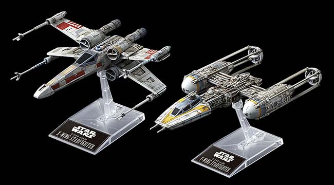 Bandai 1/144 X wing starfighter Y-Wing starfighter English Color Guide & Paint Conversion Chart