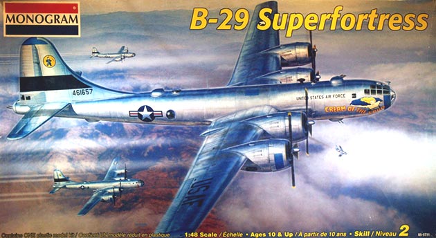 未開封品】Revell 1/48 B-29 Superfortress 85-5711