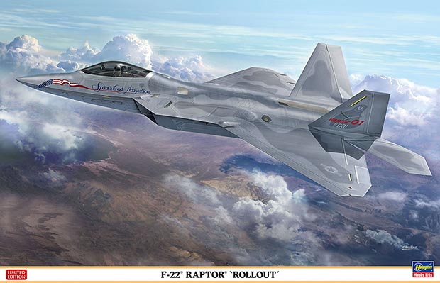 Revell 1/72 Lockheed Martin F-22A Raptor (03858) Color Guide