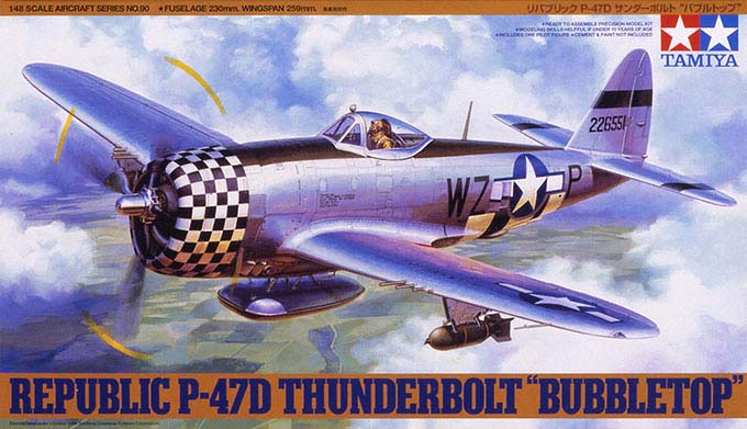 Tamiya 1/48 P-47D Thunderbolt 