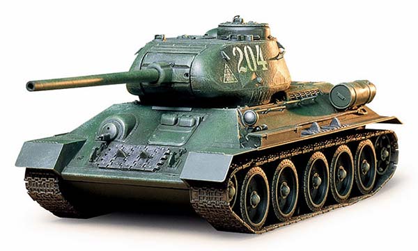 1/35 Tamiya T34/85 Russian Medium Tank English Color Guide & Paint ...