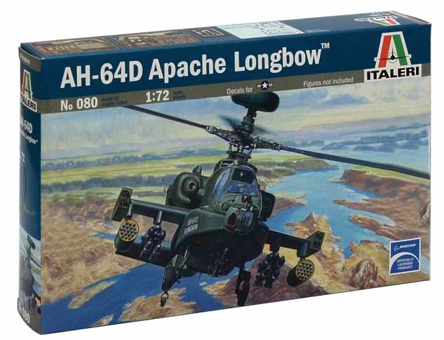 Italeri 1/72 AH-64D APACHE LONGBOW (0080) Colour Guide & Paint Conversion Chart