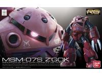 Bandai RG 1/144 MSM-07S Z'Gok (Char version) English Manual  Color Guide