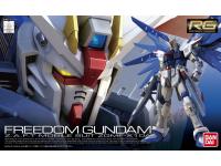 Bandai RG 1/144 Freedom Gundam English Manual  Color Guide
