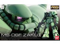 Bandai RG 1/144 MS-06F Zaku II English Manual and Color Guide