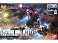 Bandai HG 1/144 Dom Test Type English Manual  Color Guide (The Origin)