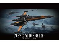 Bandai 1/72 Poe's X-Wing Fighter (Force Awakens) English Color Guide Bandai